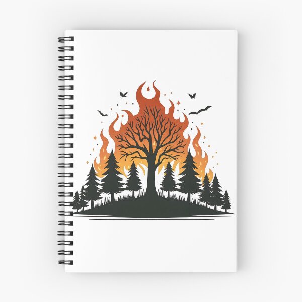 Item preview, wild fires, la fires, forest fires designed and sold by TrueArtVibes.