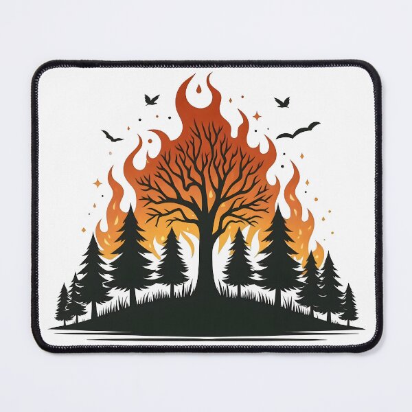 Item preview, wild fires, la fires, forest fires designed and sold by TrueArtVibes.