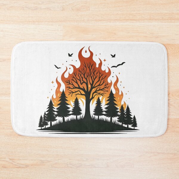 Item preview, wild fires, la fires, forest fires designed and sold by TrueArtVibes.