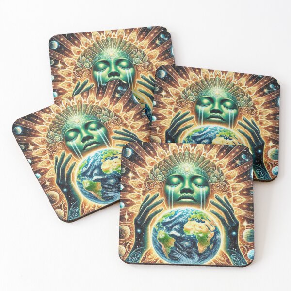 Item preview, Tears of Goddess Gaia Guardian of the Earth earth day designed and sold by Illuministique.