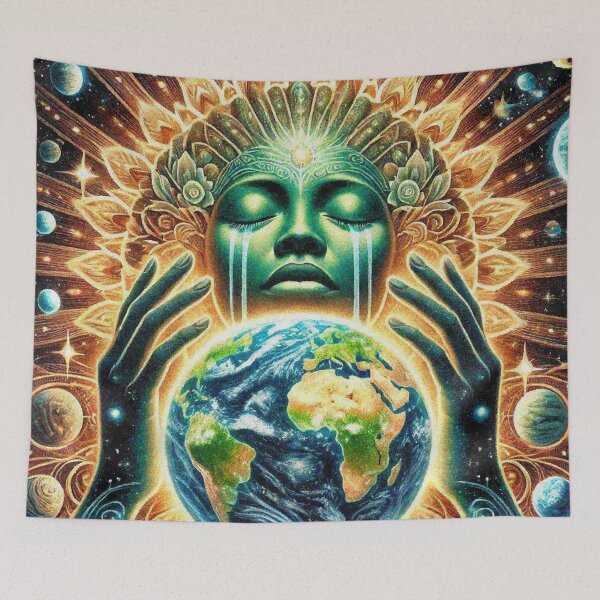 Item preview, Tears of Goddess Gaia Guardian of the Earth earth day designed and sold by Illuministique.