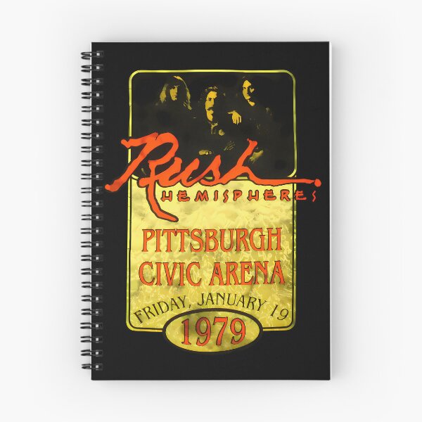 Item preview, Rush Hemispheres Nice Pittsburgh Civic Arena 1979 designed and sold by JustPOD.
