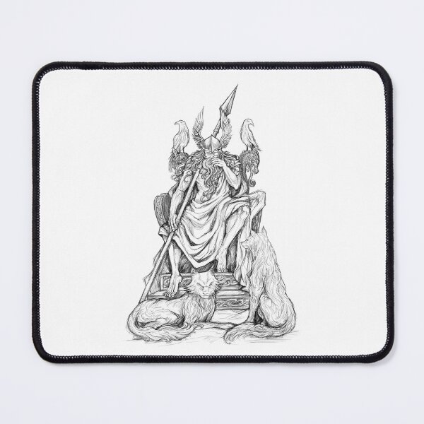 Item preview, Odin Viking Norse God designed and sold by RunicArtShop.