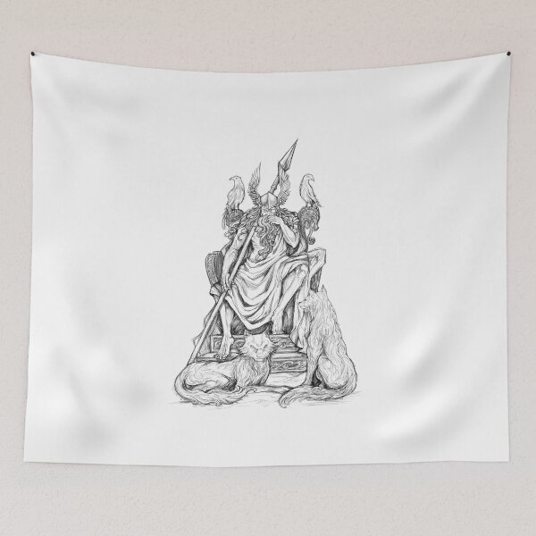 Item preview, Odin Viking Norse God  designed and sold by RunicArtShop.