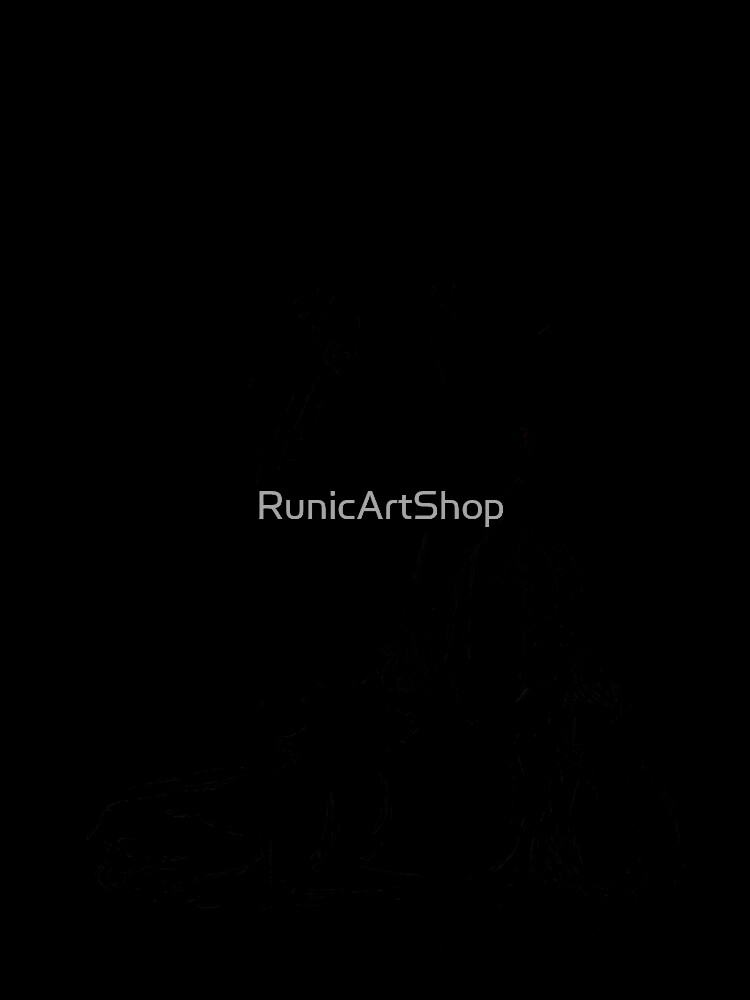Thumbnail 7 of 7, Oversized T-Shirt, Odin Viking Norse God  designed and sold by RunicArtShop.