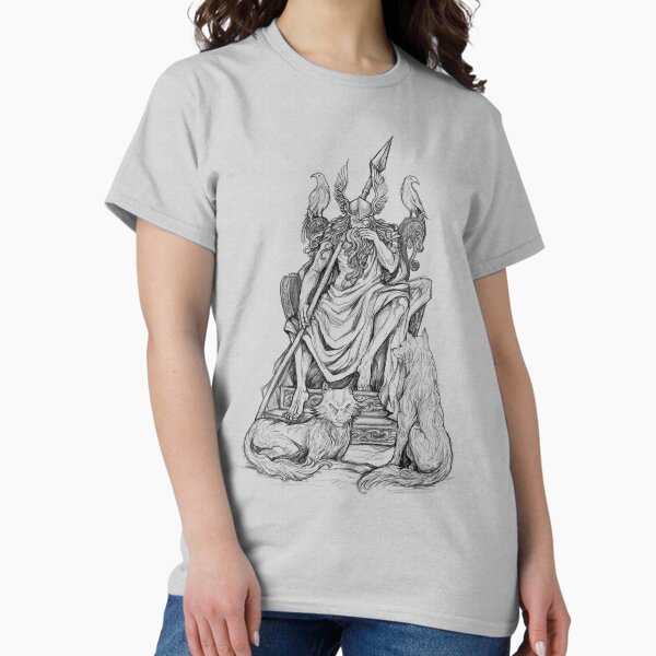 Odin Viking Norse God Classic T-Shirt