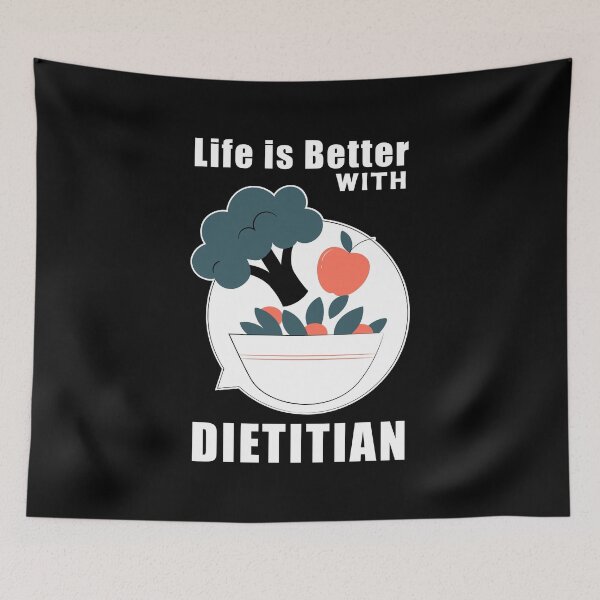 Item preview, Life Is Better with a Dietitian - Healthy Living designed and sold by Scaryzz.