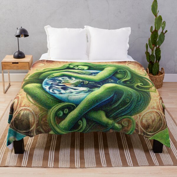 Item preview, Tears of Goddess Gaia Guardian of the Earth earth day designed and sold by Illuministique.