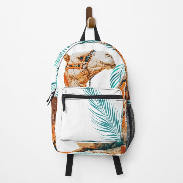 Item preview, Camel Ride, Modern Bohemian Eclectic Animals, India Culture Travel Palm Desert Painting designed and sold by 83oranges.com.