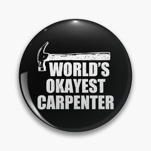 Item preview, World's Okayest Carpenter - Woodworker Gift designed and sold by mhernaevily.