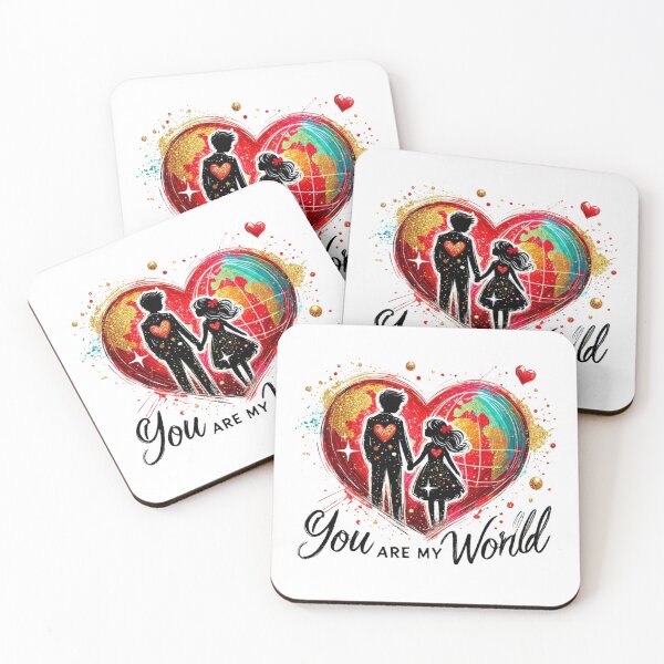 Item preview, YOU are my WORLD! Valentine Love designed and sold by Shs-Kenya.