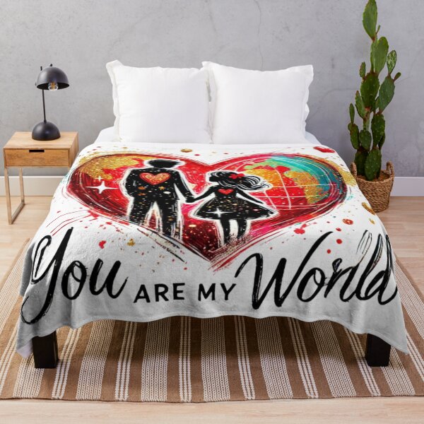 Item preview, YOU are my WORLD! Valentine Love designed and sold by Shs-Kenya.