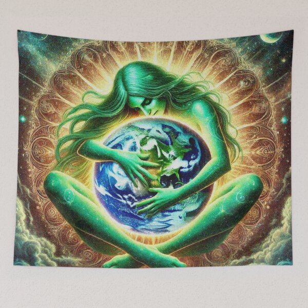 Item preview, Tears of Goddess Gaia Guardian of the Earth earth day designed and sold by Illuministique.