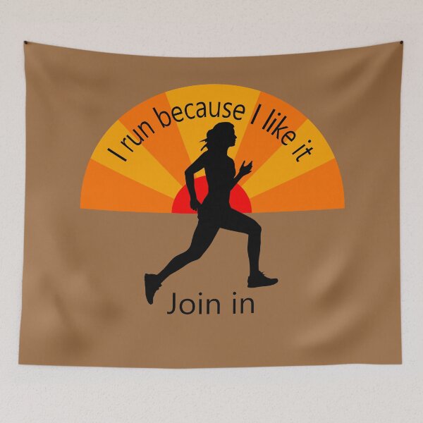 Item preview, Sport - Silhouette of runner and retro vintage sunset designed and sold by mikistudio.