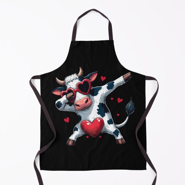 Item preview, Dabbing Dance Cow Heart Sunglasses designed and sold by Artistoos.