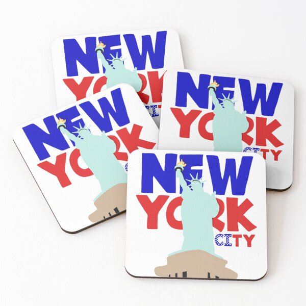 Item preview, New York City with fun and quirky Statue of Liberty designed and sold by petiteToulon.