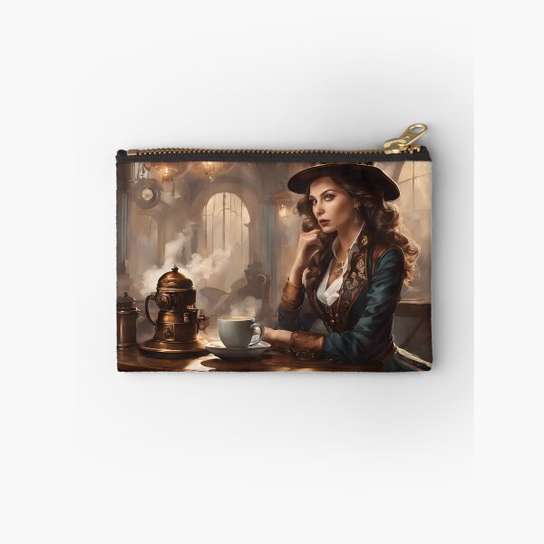 Item preview, Steampunk Coffee Break designed and sold by Pixel Press Prints.