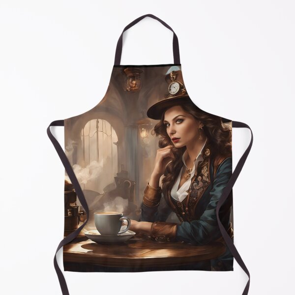 Item preview, Steampunk Coffee Break designed and sold by Pixel Press Prints.