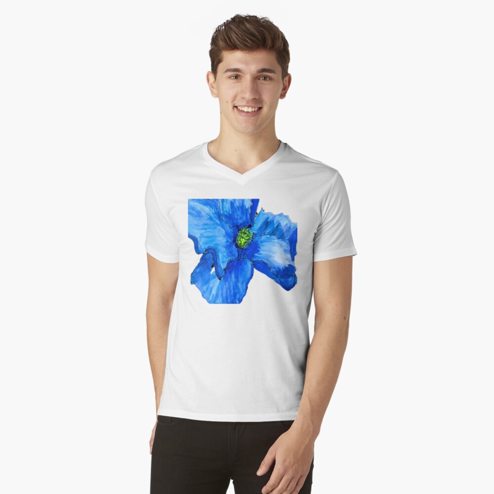 Item preview, V-Neck T-Shirt designed and sold by Ladyinthemitten.