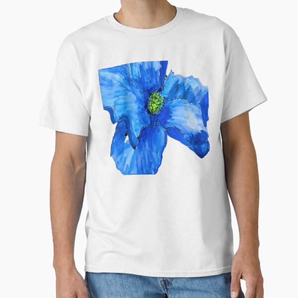 A Beautiful Blue Himalayan Poppy Classic T-Shirt