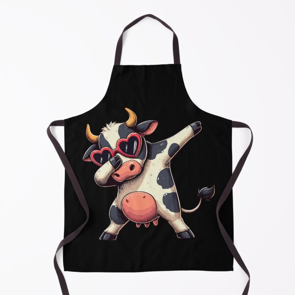 Item preview, Dabbing Dance Cow Heart Sunglasses designed and sold by Artistoos.