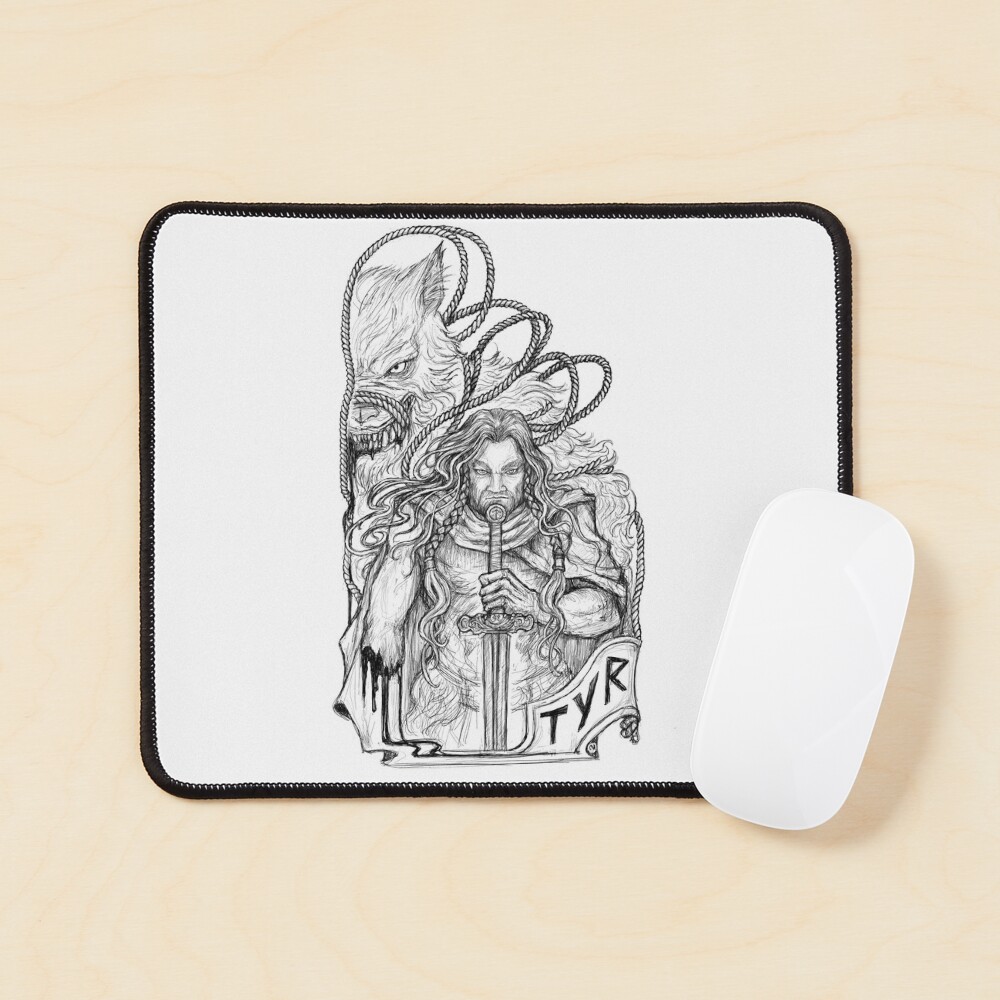 Item preview, Mouse Pad designed and sold by RunicArtShop.