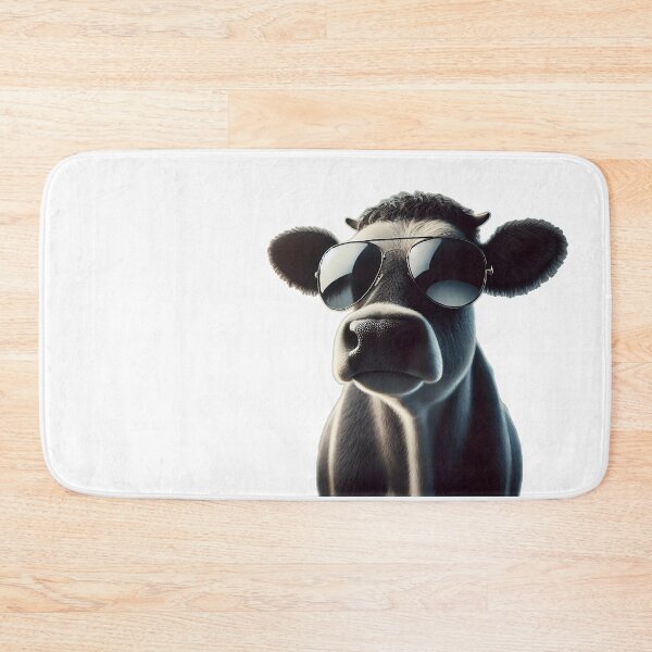 Item preview, Trendy Cow in Sunglasses designed and sold by KittyKatto.