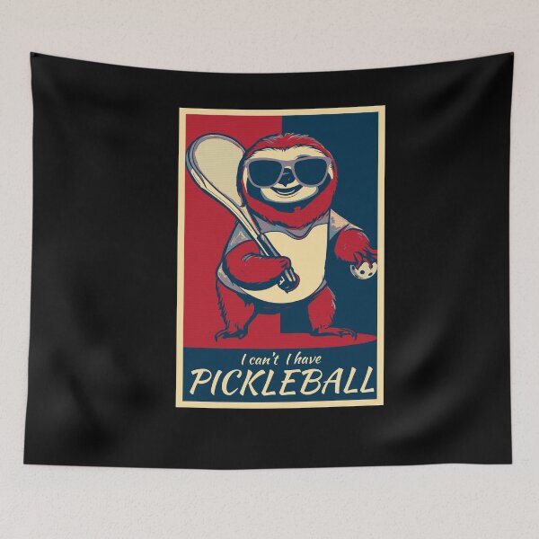 Artikelvorschau, Ich kann kein Pickleball haben Lustiges Pickleball-Faultier entworfen und verkauft von TrueArtsStore.