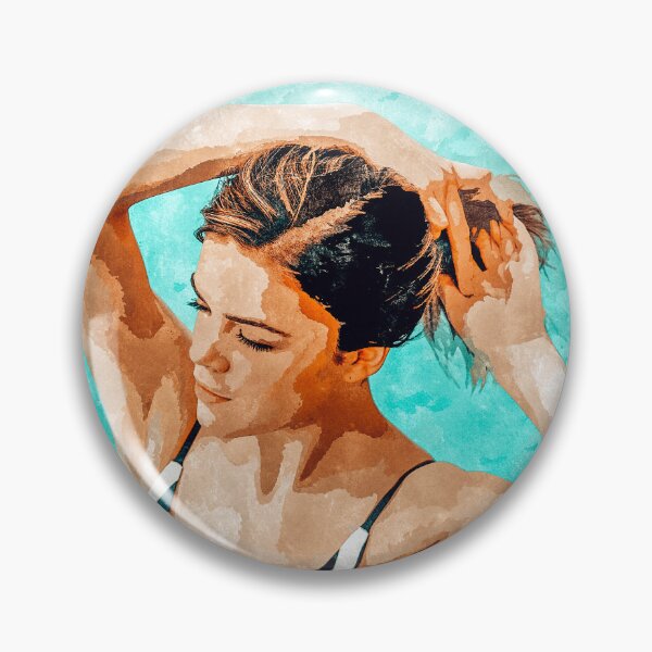 Artikelvorschau, Simulakrum | Moderne böhmische Frauenschwimmen | Sommer-Schwimmbad-Mode-Aquarellmalerei entworfen und verkauft von 83oranges.com.