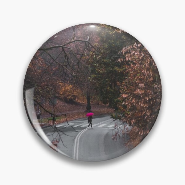 Item preview, Crossing the street with pink umbrella designed and sold by dni3.