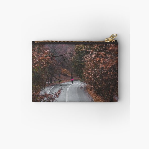 Item preview, Crossing the street with pink umbrella designed and sold by dni3.