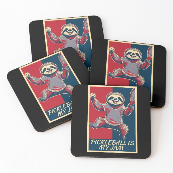 Artikelvorschau, Pickleball ist mein Ding Lustiges Pickleball-Faultier entworfen und verkauft von TrueArtsStore.