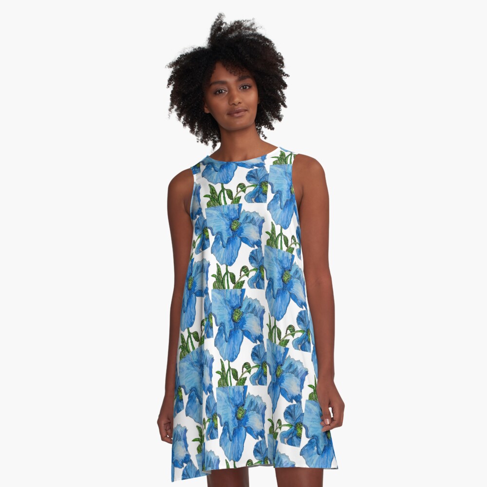 Item preview, A-Line Dress designed and sold by Ladyinthemitten.