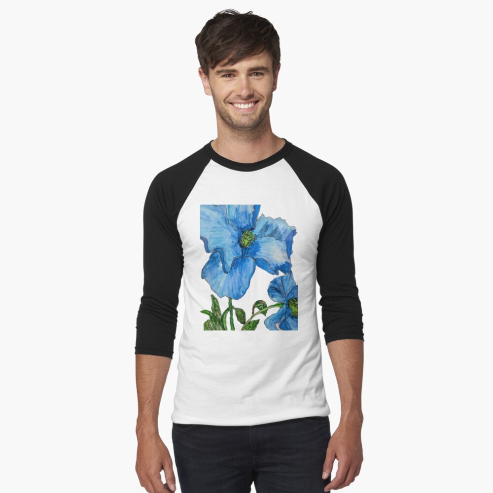 Item preview, Baseball ¾ Sleeve T-Shirt designed and sold by Ladyinthemitten.