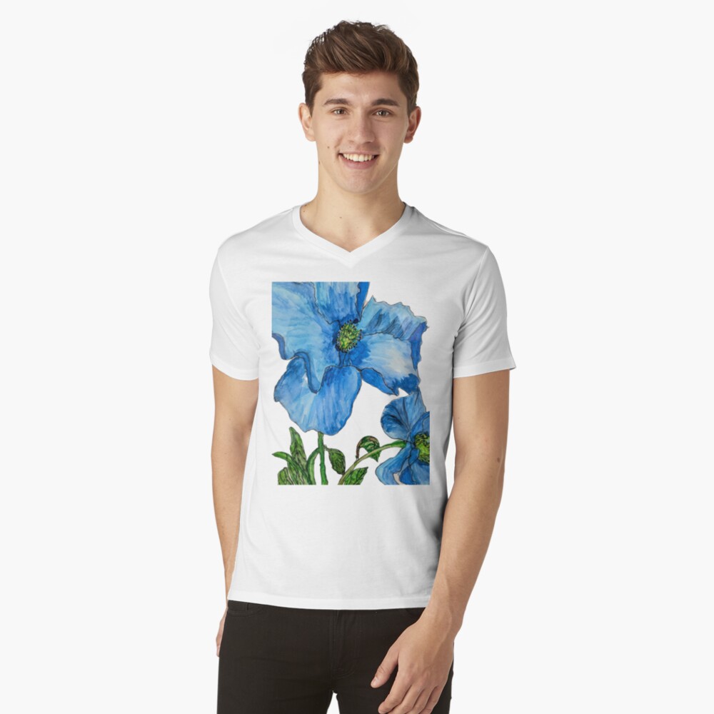 Item preview, V-Neck T-Shirt designed and sold by Ladyinthemitten.