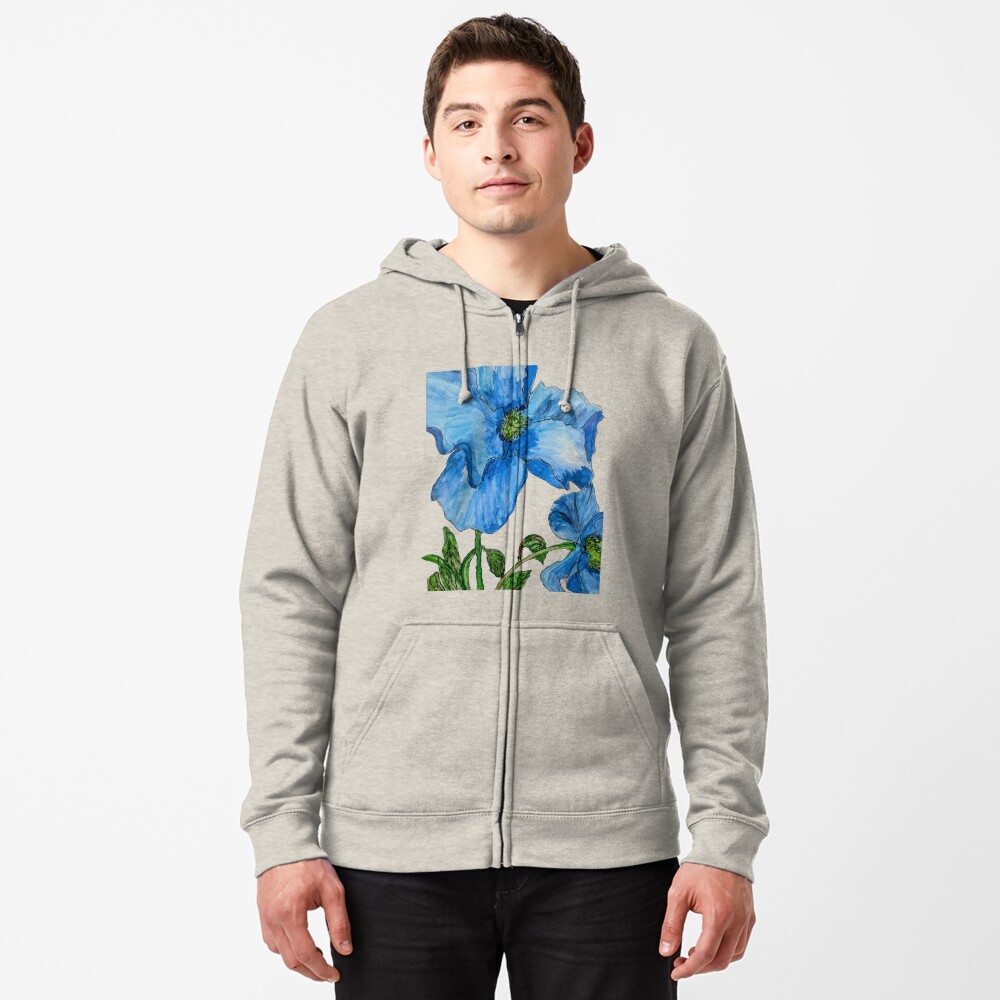 Item preview, Zipped Hoodie designed and sold by Ladyinthemitten.