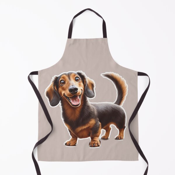 Item preview, Dachshund Portrait - Playful and Excited designed and sold by KittyKatto.