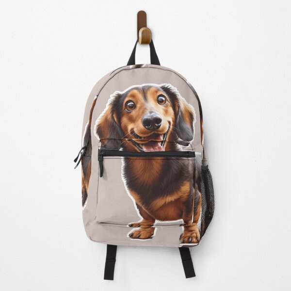 Item preview, Dachshund Portrait - Playful and Excited designed and sold by KittyKatto.