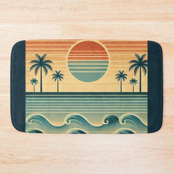 Item preview, Retro Summer Beach designed and sold by KittyKatto.