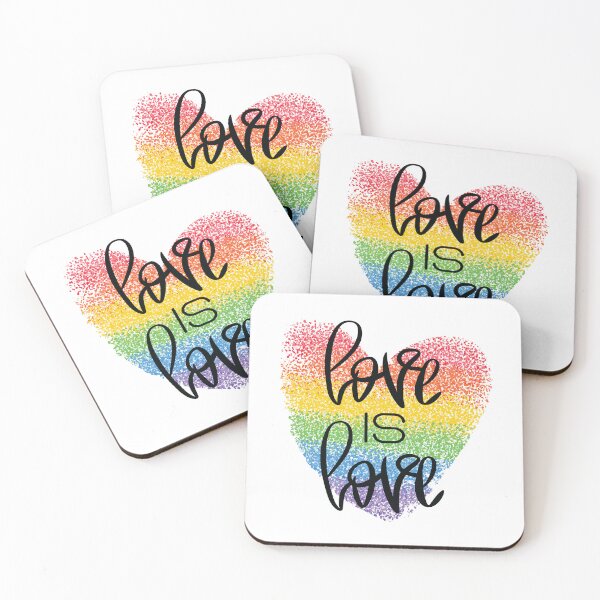 Item preview,  LGBTQ Valentine's Day.Love Is Love designed and sold by JoyfulCreations.