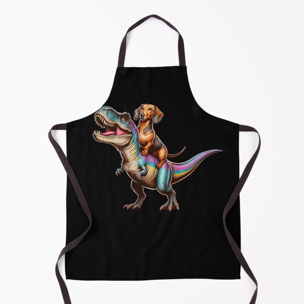 Artikelvorschau, Dackel Reiten Dinosaurier Liebhaber entworfen und verkauft von Kimberley King Art King Art.