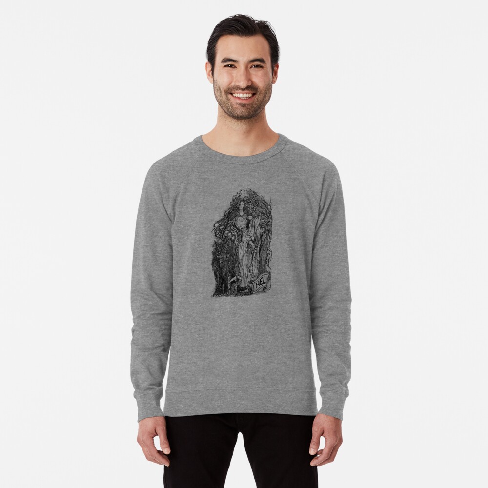 Item preview, Lightweight Sweatshirt designed and sold by RunicArtShop.
