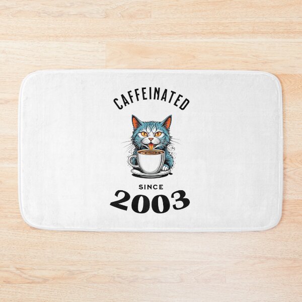 Item preview, Cat Caffeinated Since 2003 designed and sold by LegendaryDesigns.