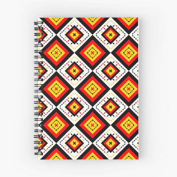 Item preview, Patrón geométrico tribal en rojo, amarillo y negro designed and sold by SamartkitDesign.