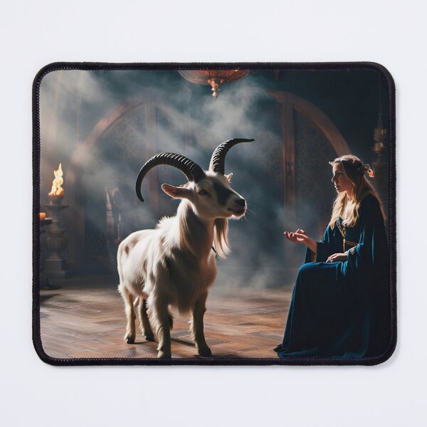 Item preview, The Witch and the Goat designed and sold by Pixel Press Prints.