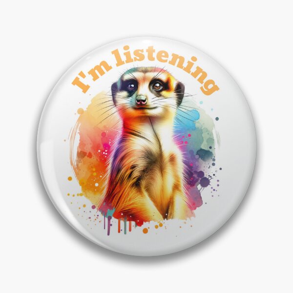 Item preview, WATCHFUL MEERKAT designed and sold by AJCIShop.