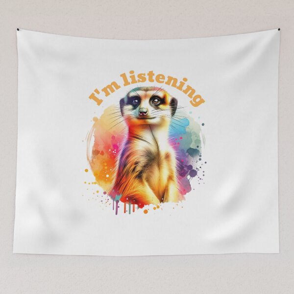 Item preview, WATCHFUL MEERKAT designed and sold by AJCIShop.