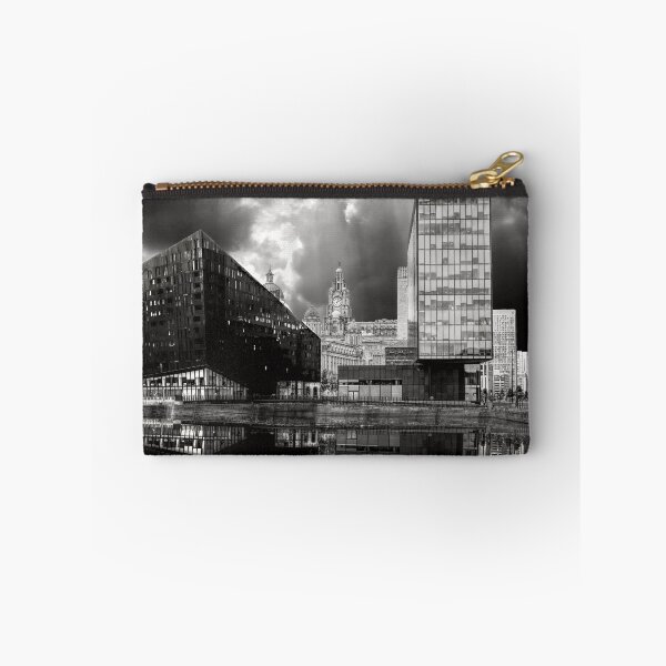 Item preview, Liverpool Cityscape BW designed and sold by Alisonchambers2.