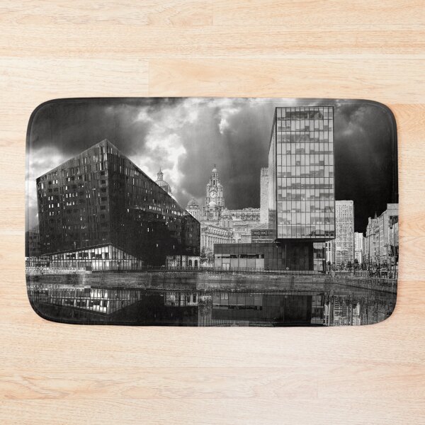 Item preview, Liverpool Cityscape BW designed and sold by Alisonchambers2.