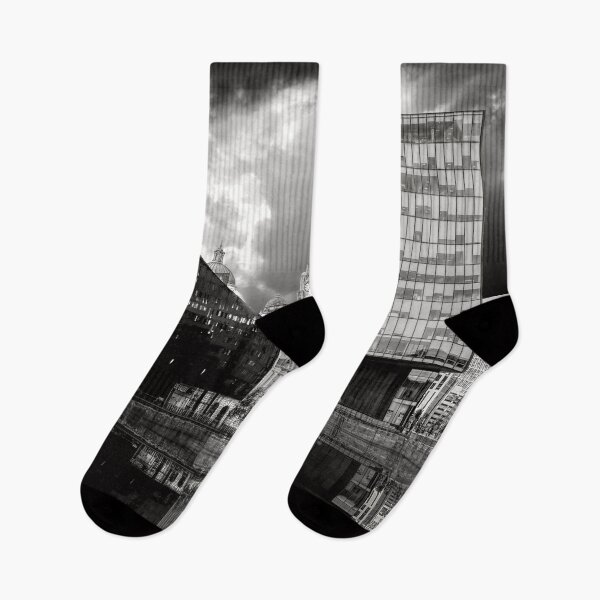 Item preview, Liverpool Cityscape BW designed and sold by Alisonchambers2.